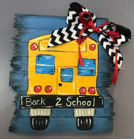 Bus Paint and Pour 8 25