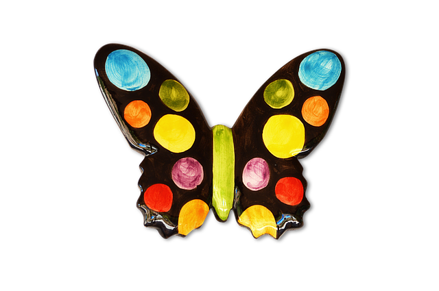 Ceramic butterfly