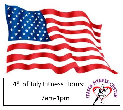 4th of July Fitness Hours