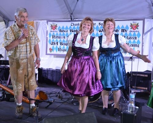 Oktoberfest Dan and Linda