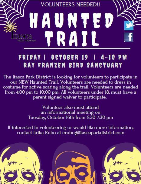 Haunted Trail Volunteers 2018
