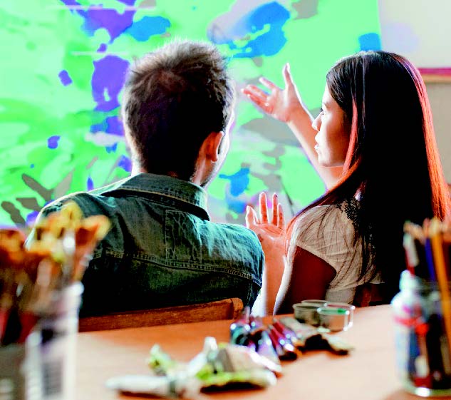 Couples Paint and Pour