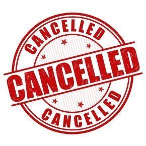 Cancelled graphic
